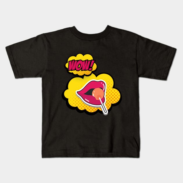 Lollipop Kids T-Shirt by AeySa